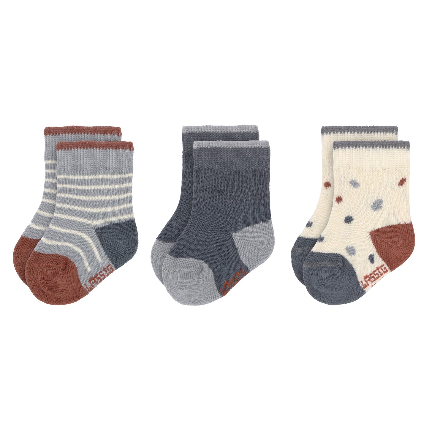 Socken: Socks 3 GOTS pcs. Assorted Tiny Farmer